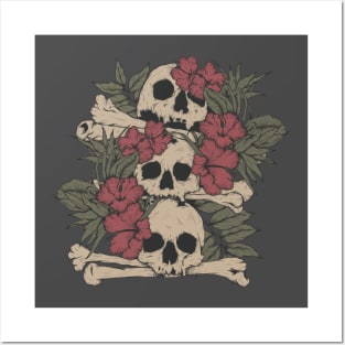 Skull and Crossbones Posters and Art